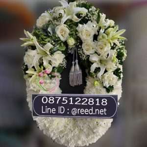พวงหรีดหรูหรา PW00007