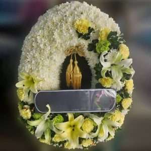 พวงหรีดหรูหรา PW0001