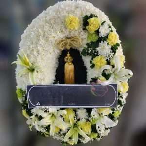 พวงหรีดหรูหรา PW00017