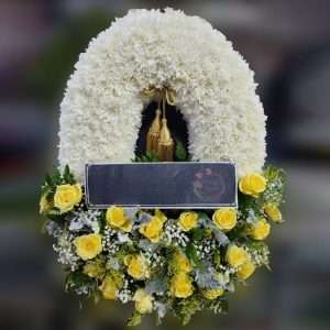 พวงหรีดหรูหรา PW00020