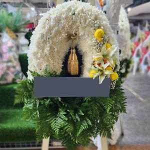 พวงหรีดหรูหรา PW00037