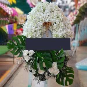 พวงหรีดหรูหรา PW00040