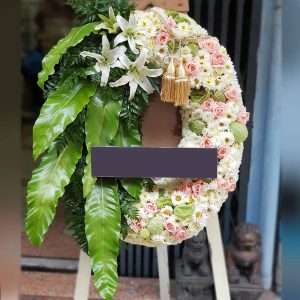 พวงหรีดหรูหรา Wreath PW00047