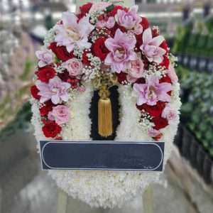 พวงหรีดหรูหรา Wreath PW00045