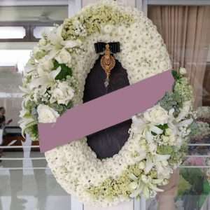 พวงมาลา wreath WWW0001