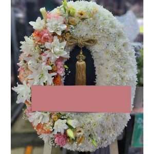 พวงมาลา wreath WWW0003 ขนาด 90*70cm
